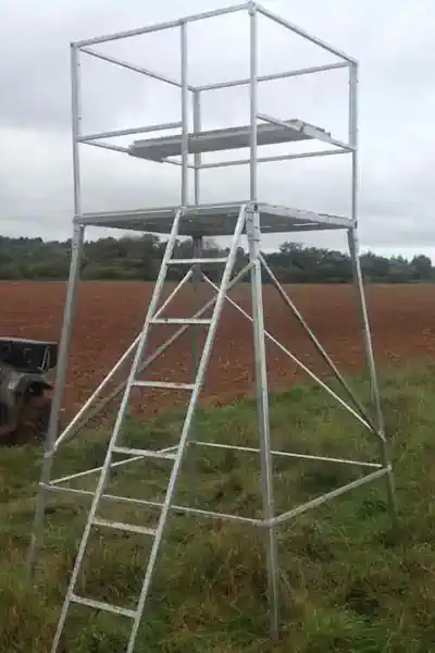 norfolk high seats galvanised free standing